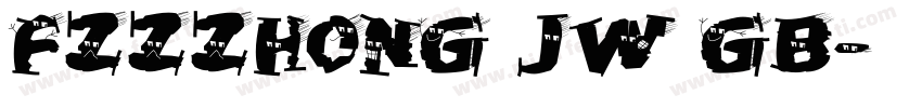 FZZZHONG JW GB字体转换